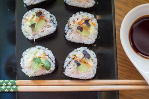 Sushi at Nom Nom in Constanta