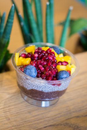 Chia Pudding
*sugar free
*gluten free at Nom Nom in Constanta