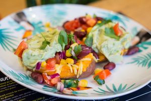 Delicious Sweet Potatoes at Nom Nom in Constanta