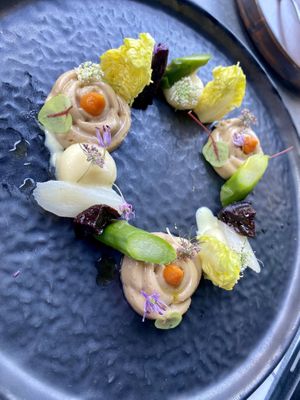 Voorgerecht, zeer smakelijk. 💚🌱  at Zand & Klei in Breda