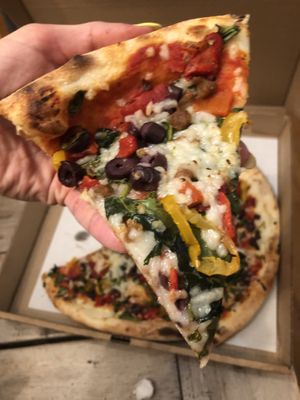 Vegan delight   at Burrata Pizzeria  in Vancouver