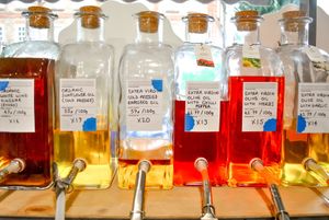 Oils on tap at Kindly of Brighton in Hove