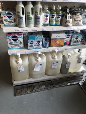 Refill station for suds  at Kindly of Brighton in Hove