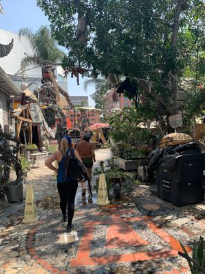 Outdoor area at Tio's Tacos in Riverside