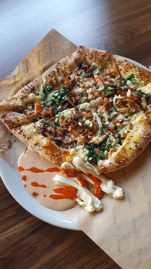 Vegan Pide at Mados Kebap in Uster