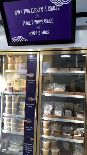 Freezer at Nan's Noodle House in Calgary