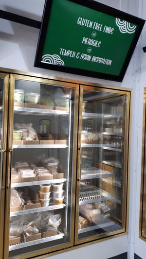 Freezer at Nan's Noodle House in Calgary