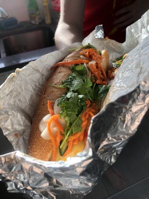 Bahn Mi  at Nan's Noodle House in Calgary