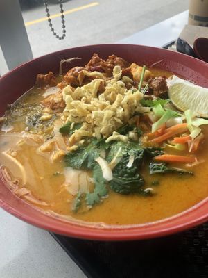 Laksa  at Nan's Noodle House in Calgary