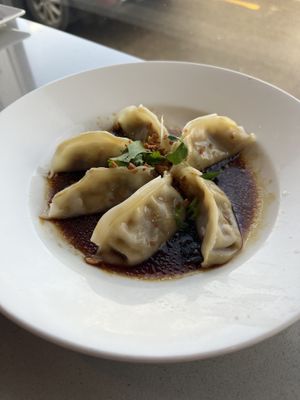 Dumplings 🥰  at Nan's Noodle House in Calgary