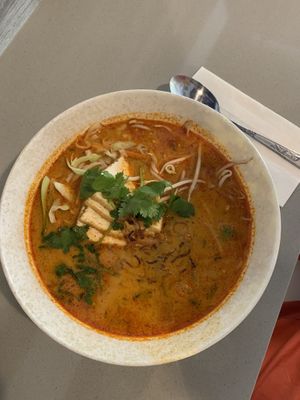 Laska (Tom yam Basis)   at Nan's Noodle House in Calgary