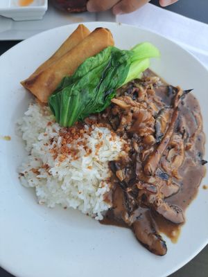Vegan adobo at Nan's Noodle House in Calgary