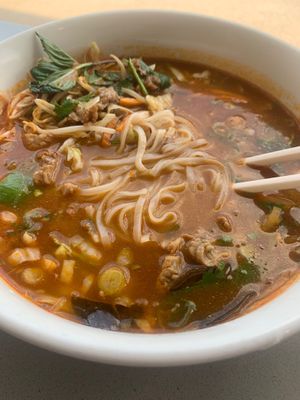 Sate pho  at Nan's Noodle House in Calgary