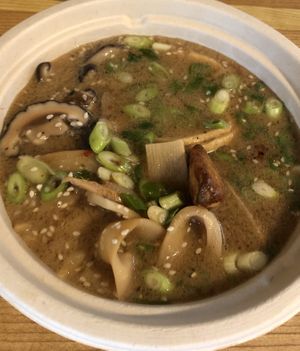 Black Garlic Ramen at Nan's Noodle House in Calgary