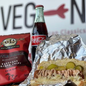 Reuben Beyond Sausage  at Veg-n in Okemos