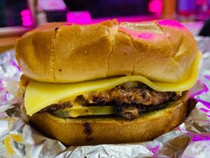 Reuben Burger at Veg-n in Okemos