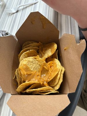 Cheese nachos (no toppings)   at Veg-n in Okemos
