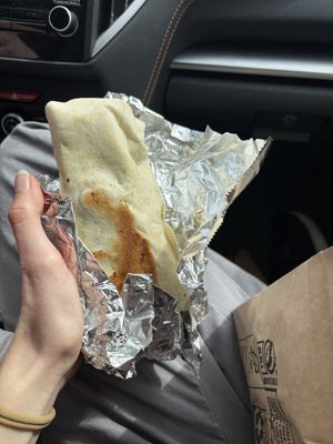 Ck-n dough-rito   at Veg-n in Okemos
