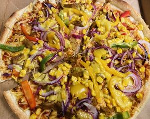 Buffalo pizza  at Domino's Pizza in Reutlingen