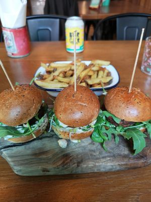 Sliders at Submarine burger in Zagreb