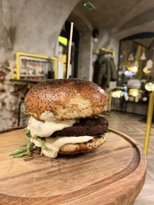 Avocado Burger  at Submarine burger in Zagreb