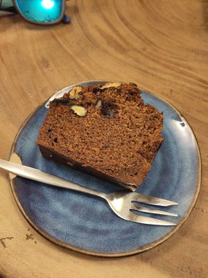 Banana bread at Fixed Gear Coffee in Maastricht