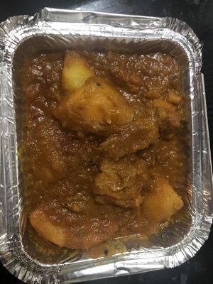 Bombay aloo  at Mughal Massala in Tipton