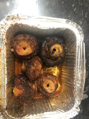 Mushroom tikka  at Mughal Massala in Tipton