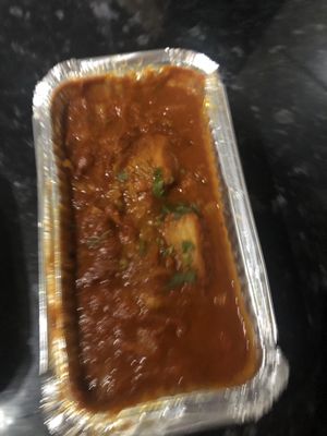 Vegetable vindaloo  at Mughal Massala in Tipton