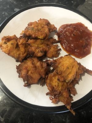 Veg Pakora  at Mughal Massala in Tipton