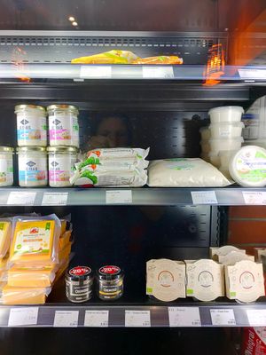 Vegan cheese 🧀 heaven at Pistache et Cacahuète in Lille