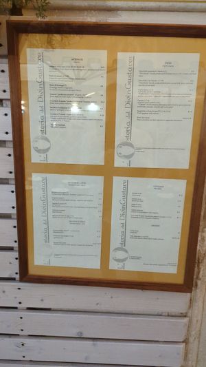 They will modify the menu at L'Antico Arco Osteria in Ceglie Messapica