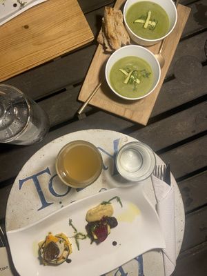 antipasti  at Fattoria San Martino in Montepulciano