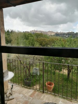 View at Fattoria San Martino in Montepulciano