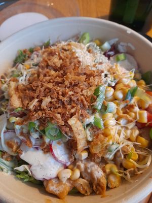 The teryiaki bowl IS AMAZING at Ping Pong Poke in Salzburg