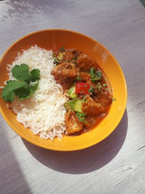 manchurians champignons at Le Dodo Posé in Clichy