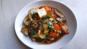 Chop soy at Le Dodo Posé in Clichy