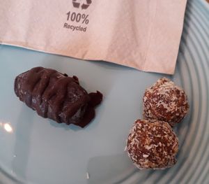 Date kiss and mango bites at Eat Plant Cafe in Chelmsford