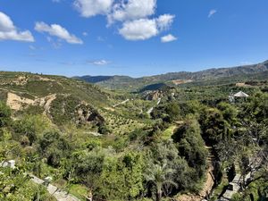 View from Botanical Garden of Crete Restaurant  at Botanical Garden of Crete Restaurant in Crete