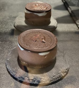 Vegan raw chocolate cake  at SUEDHANG in Tubingen