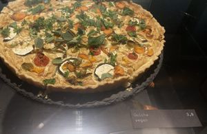 Vegan quiche  at SUEDHANG in Tubingen