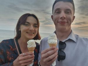 Vegan soft serve! at Aloha in Sheringham