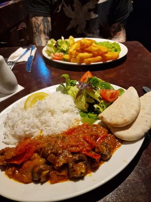  at Mod's Vegan Cafe at the Thirsty Scholar in Manchester