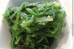 Wakamae (seaweed salad) at ASA Sushi in Moncton
