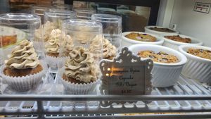 Vegan food options at Crema Coffee House & Pastries in Wasilla