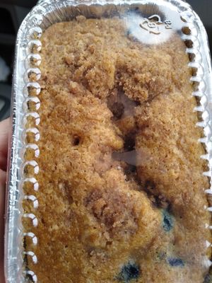 Lemon blueberry coffee cake at Falaya Bakehouse in Mandeville