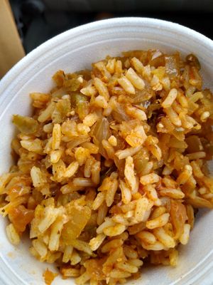 Jambalaya at Falaya Bakehouse in Mandeville