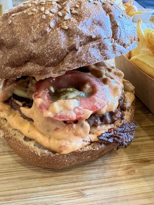   at Jimmy'Z Vegan in Budapest