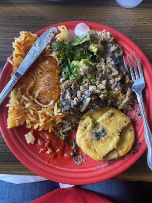 Vegan tostada   at Hen House Eatery in Minneapolis