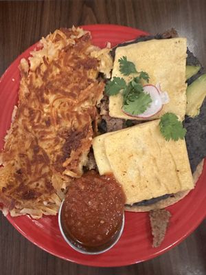 Vegan tostada   at Hen House Eatery in Minneapolis
